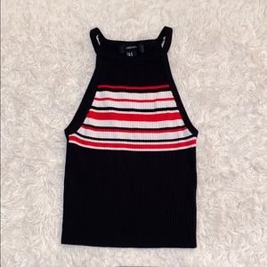Halter Ribbed Top